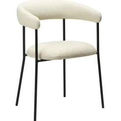 Plenti Stol Bone White, Black