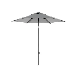 Poppi Parasoll 200 cm Antracit/Grå