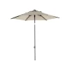 Poppi Parasoll 200 cm Champagne