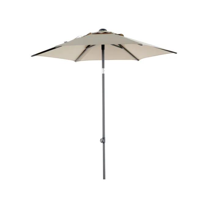 Poppi Parasoll 200 cm Champagne