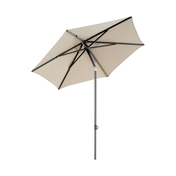 Poppi Parasoll 200 cm Champagne