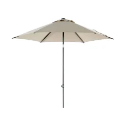 Poppi Parasoll 250 cm Champagne