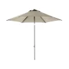 Poppi Parasoll 250 cm Taupe