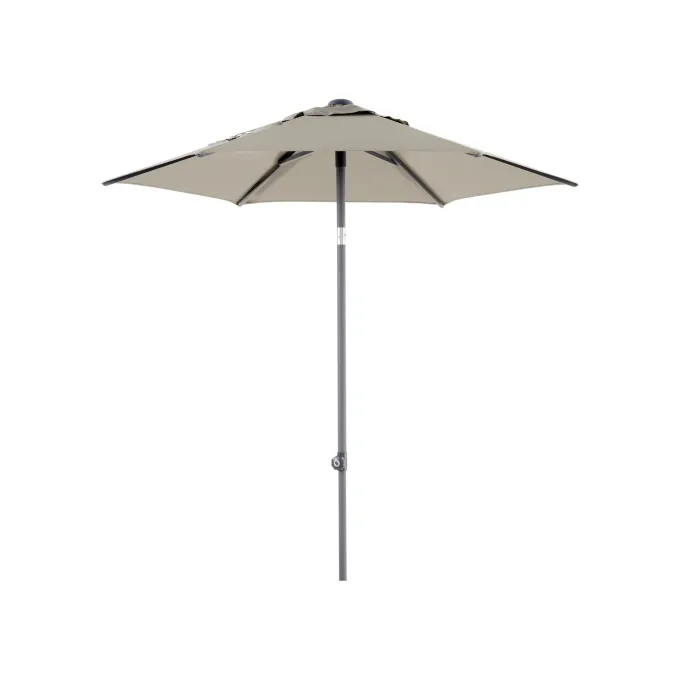 Poppi Parasoll 200 cm Taupe