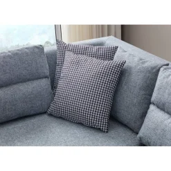 Porto (230 x 90 x 150 cm) Hörnsoffa-bäddsoffa Grå, Vänster