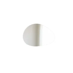 Porto Ayna 90x60 cm (90 x 60 x 1,2 cm) Vit Spegel
