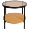 Powis Sidobord Ø48 cm Tawny Natural