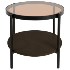 Powis Sidobord Ø48 cm Tawny Espresso