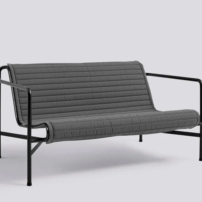Quiltad Dyna Till Palissade För Loungesoffa, Antracit