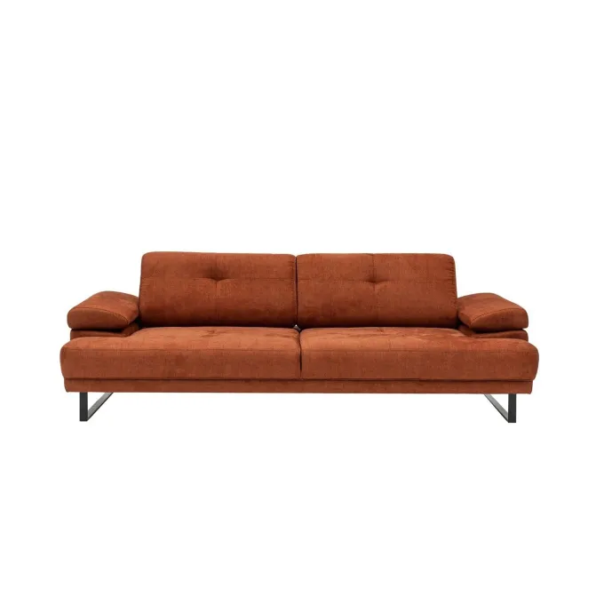 Quito (239 x 99 x 83 cm) 3-sits bäddsoffa Orange