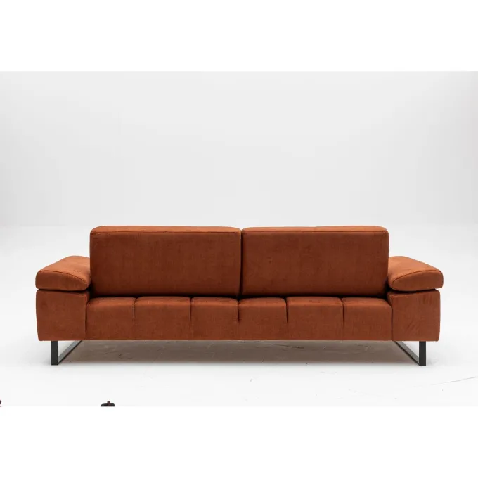 Quito (239 x 99 x 83 cm) 3-sits bäddsoffa Orange