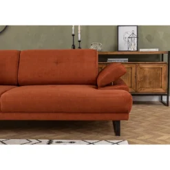 Quito (239 x 99 x 83 cm) 3-sits bäddsoffa Orange