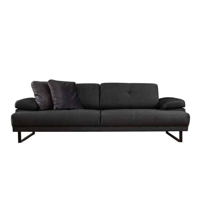 Quito (239 x 99 x 83 cm) 3-sits bäddsoffa Antracit