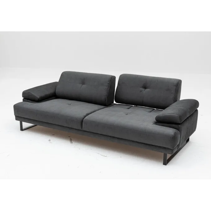 Quito (239 x 99 x 83 cm) 3-sits bäddsoffa Antracit