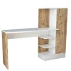 Quito (152,3 x 120 x 40 cm) Skrivbord Atlantisk furu vit