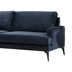 Quito Hörn (283-180 x 90 x 88 cm) Hörnsoffa Marinblå, Vänster