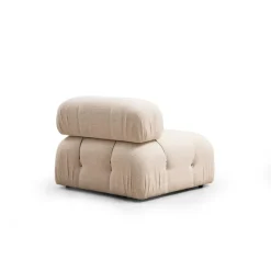 Quito 3-sits (288 x 95 x 75 cm) Bouclette 3-sitssoffa Creme
