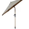Ragusa Parasoll 2,5 m Beige/Alu Wood