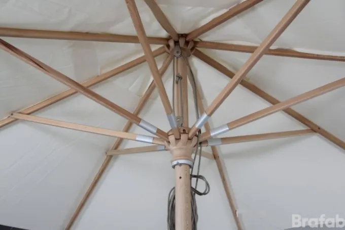 Reggio Träparasoll Ø3m Trä/Natur
