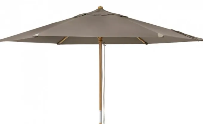 Reggio Träparasoll Ø3m Trä/Taupe
