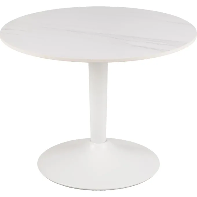 Rennes Soffbord Rund 60 cm Vit Unico