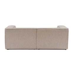 Reykjavik 2 (95 x 190 x 65 cm) 2-sitssoffa Sandbeige