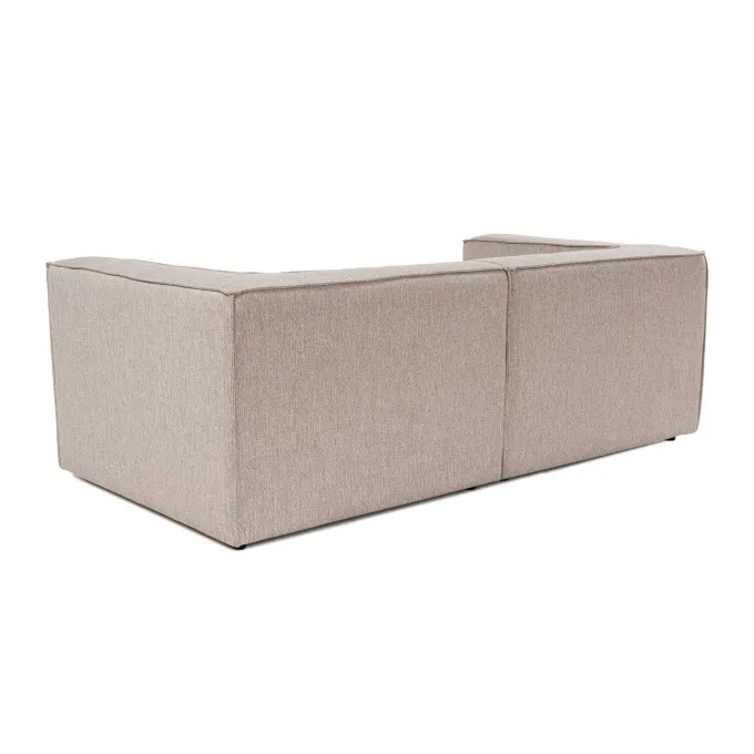 Reykjavik 2 (95 x 190 x 65 cm) 2-sitssoffa Sandbeige