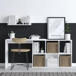 Reykjavik (74 x 145 x 45 cm) Skrivbord Vit ek