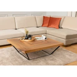 Reykjavik hörn med puff (313-193 x 97 x 80 cm) Hörnsoffa Beige