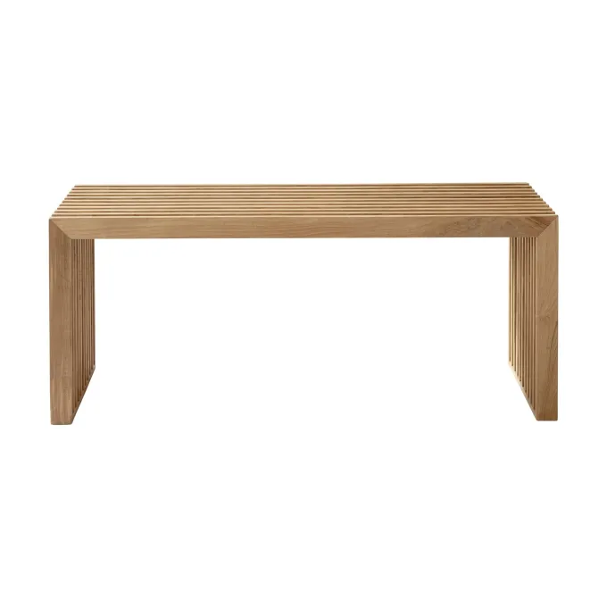 Rib 104x35 cm Bänk Teak