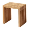 Rib 45x35 cm Pall Teak