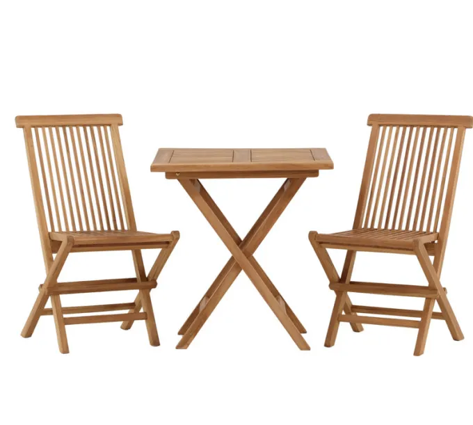 Rimini Cafegrupp 70x70 cm Teak