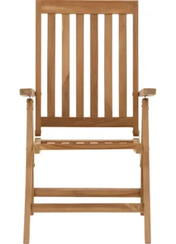 Rimini Matgrupp 100 cm ink Positionsstolar Teak