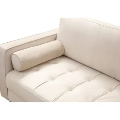 Rom (215 x 90 x 70 cm) 3-sitssoffa Beige