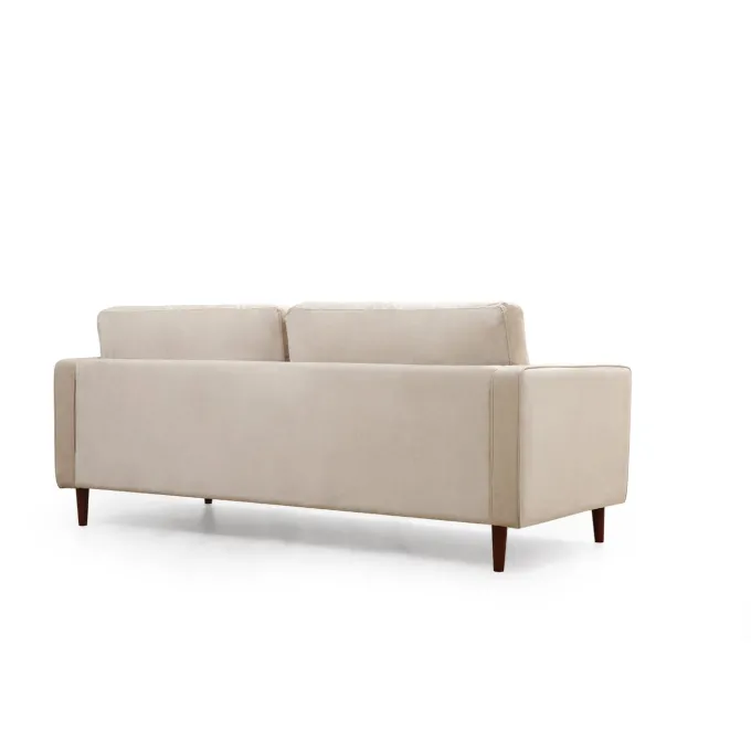 Rom (215 x 90 x 70 cm) 3-sitssoffa Beige