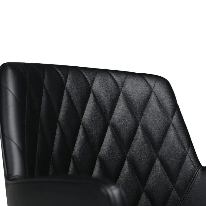 Rombo Stol Black Art.Leather