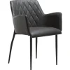 Rombo Stol Vintage Grey Art.Leather