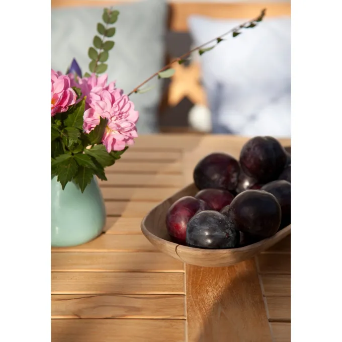 Rosenborg 165x80 cm Trädgårdsbord Teak