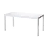 Rosenborg 165x80 cm Trädgårdsbord Vit