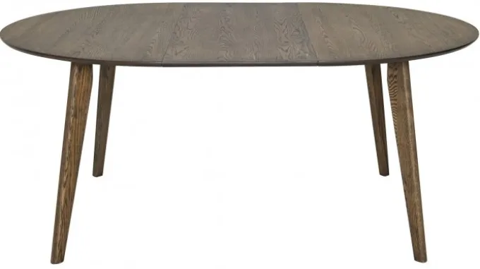 Sagene Matbord 110 cm Mörkbrun Ek
