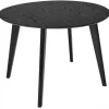 Sagene Matbord 130 cm Svart Ek