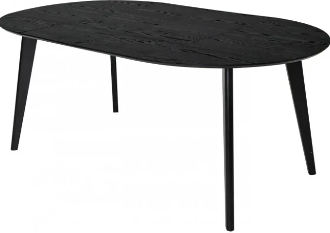 Sagene Matbord 110 cm Svart Ek