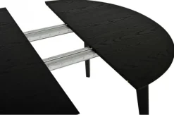 Sagene Matbord 110 cm Svart Ek