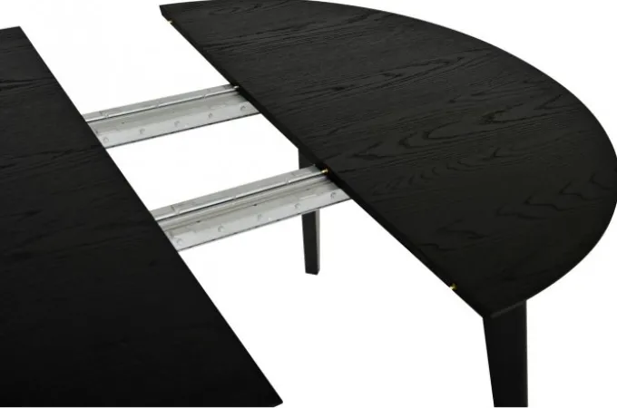 Sagene Matbord 110 cm Svart Ek