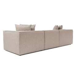 Samarkand 3 (270 x 65 x 95 cm) 3-sitssoffa Sandbeige