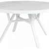 Samvaro Matbord Rund 140 cm Vit
