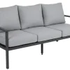 Samvaro 3-Sits Soffa Grå
