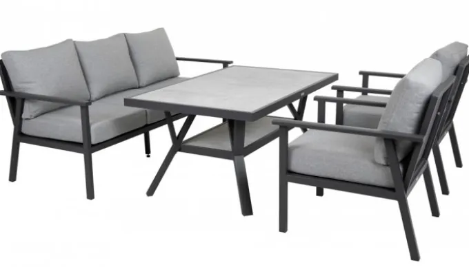Samvaro 3-Sits Soffa Grå