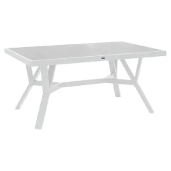 Samvaro Soffbord Vit/Grå 140x90 cm
