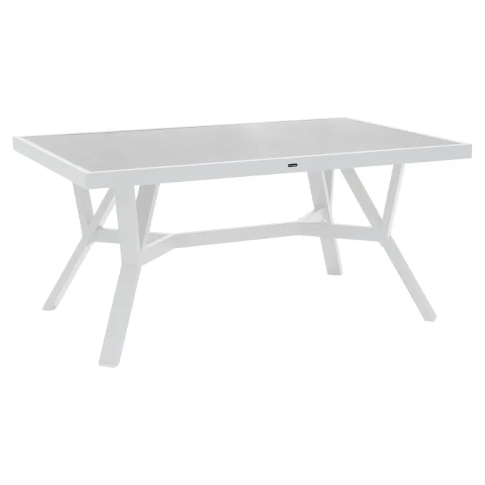 Samvaro Soffbord Vit/Grå 140x90 cm